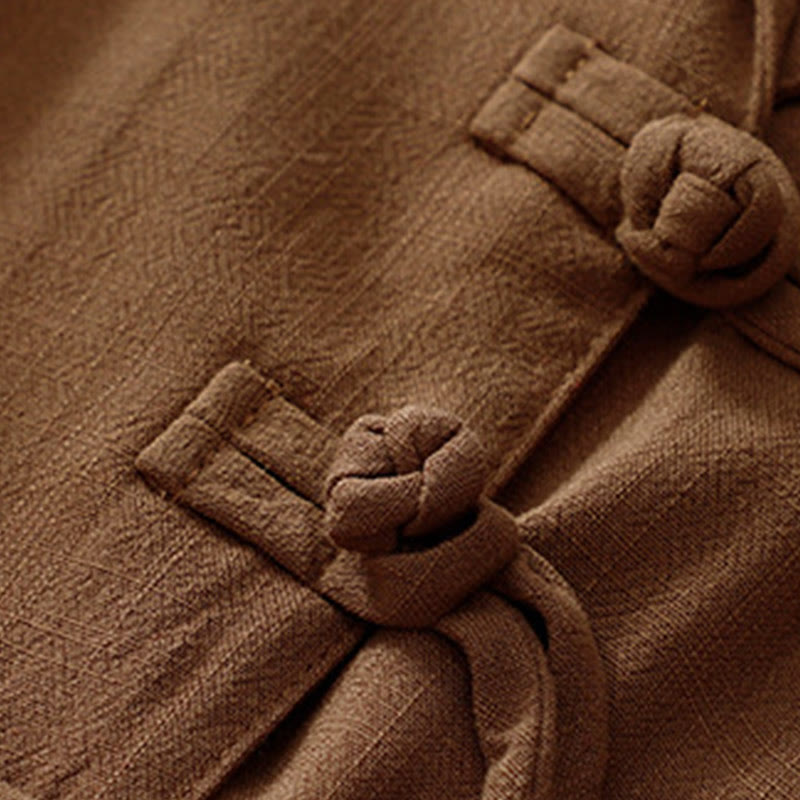 Buddha Stonesレディース コットンリネン フロッグボタン 長袖ジャケット ポケット付き - image 31