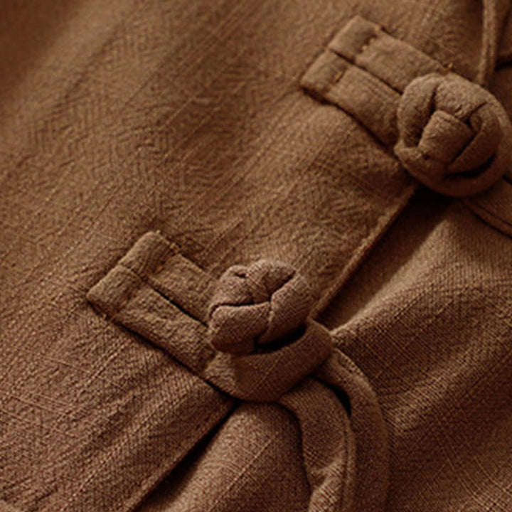 Buddha Stonesレディース コットンリネン フロッグボタン 長袖ジャケット ポケット付き - image 31