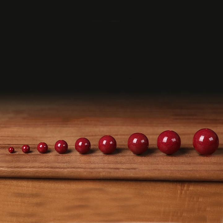 Buddha Stones ひょうたん真珠辰砂良縁祈願ビーズブレスレット - image 18