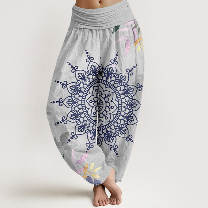 Buddha Stonesカジュアル マンダラ柄 レディース ハーレムパンツ - ゲインズボロ - US22、 UK/AU26、 EU54 (6XL) - image 8