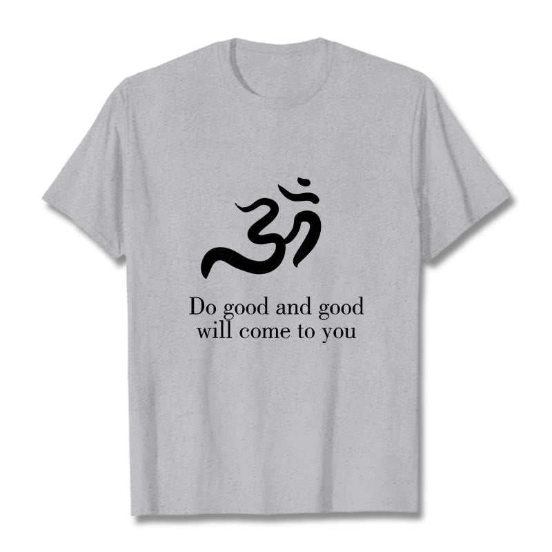 Buddha StonesカジュアルオームシンボルサンスクリットスピリチュアルデザインコットンTシャツ - image 20
