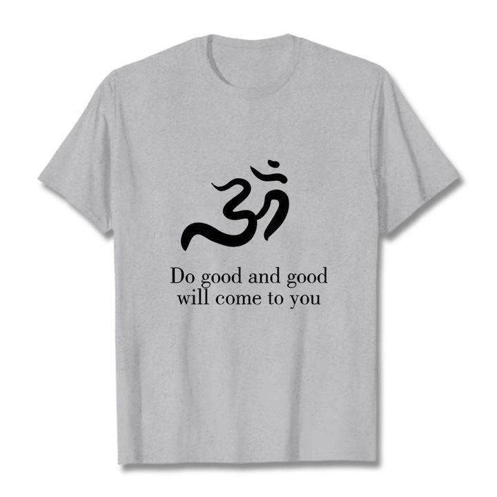 Buddha StonesカジュアルオームシンボルサンスクリットスピリチュアルデザインコットンTシャツ - image 20