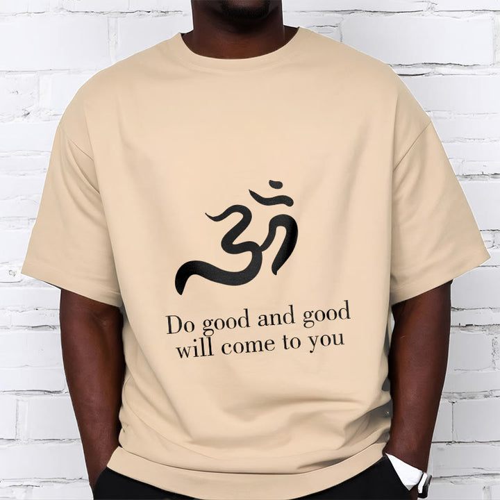 Buddha StonesカジュアルオームシンボルサンスクリットスピリチュアルデザインコットンTシャツ - image 10