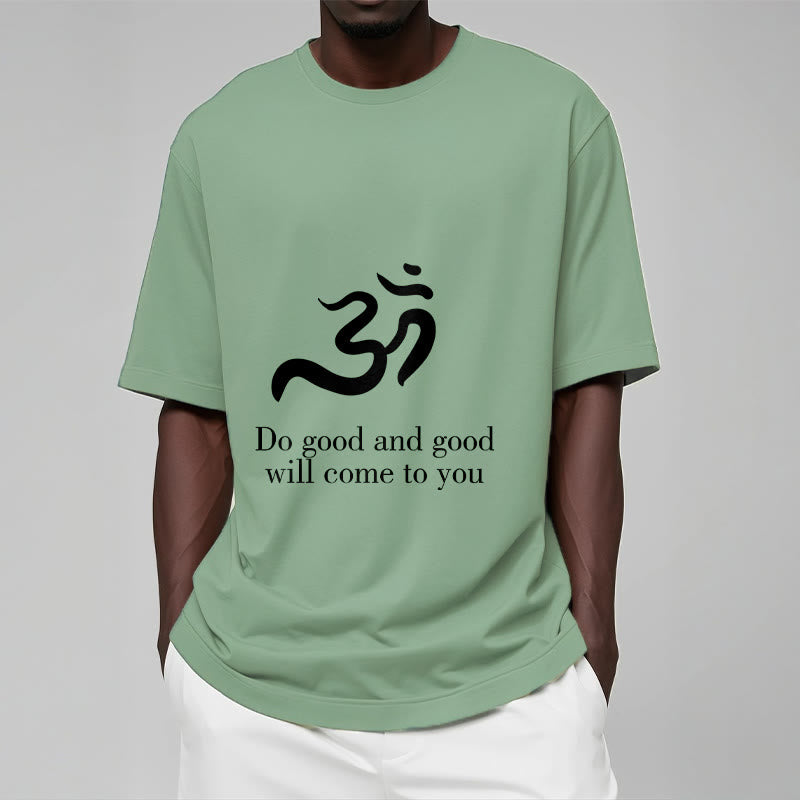 Buddha StonesカジュアルオームシンボルサンスクリットスピリチュアルデザインコットンTシャツ - image 16