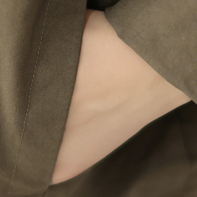 Buddha Stones春 無地 アシンメトリーデザイン 長袖 レディース コットンリネン ジャケット ポケット付き - image 17