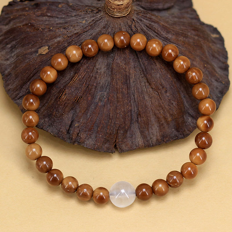 Buddha Stonesクカシードアゲート石幸運ブレスレット - クカシード（手首周り：15～17cm） - image 1