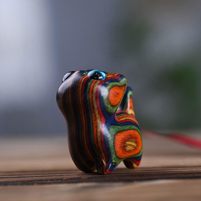 Buddha Stonesレインボーユーカリ かわいい猫動物 落ち着いた装飾 - image 2