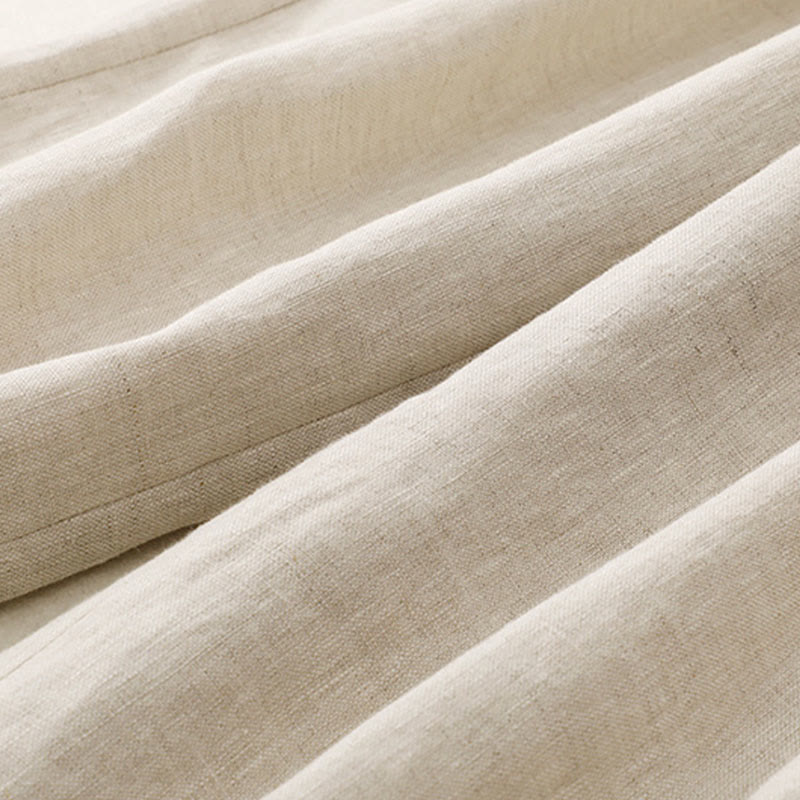 Buddha Stonesサマープレーン レディース コットンリネン ハーレムパンツ ポケット付き - image 15