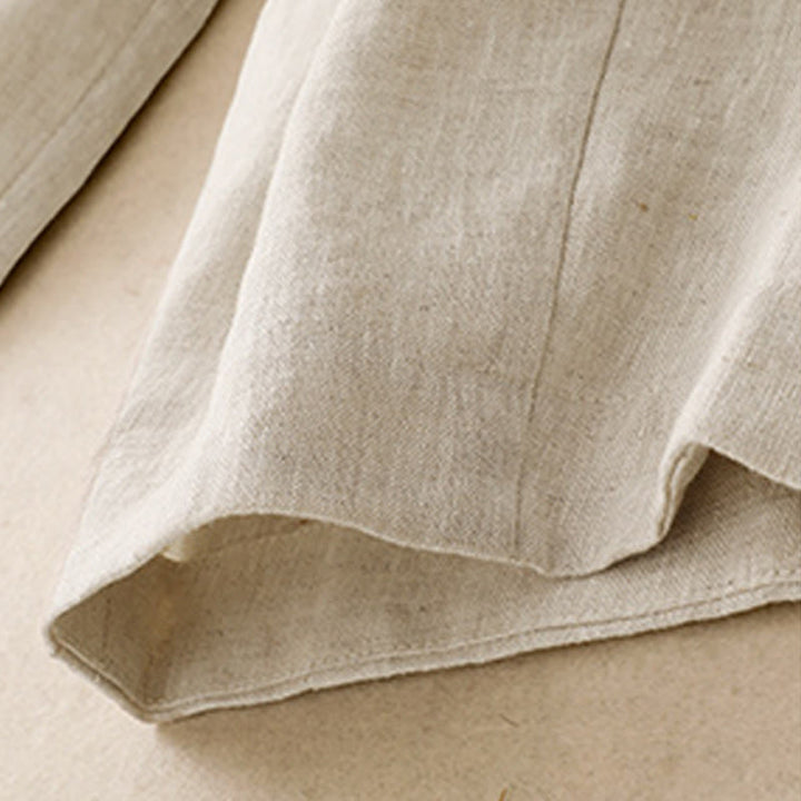 Buddha Stonesサマープレーン レディース コットンリネン ハーレムパンツ ポケット付き - image 13