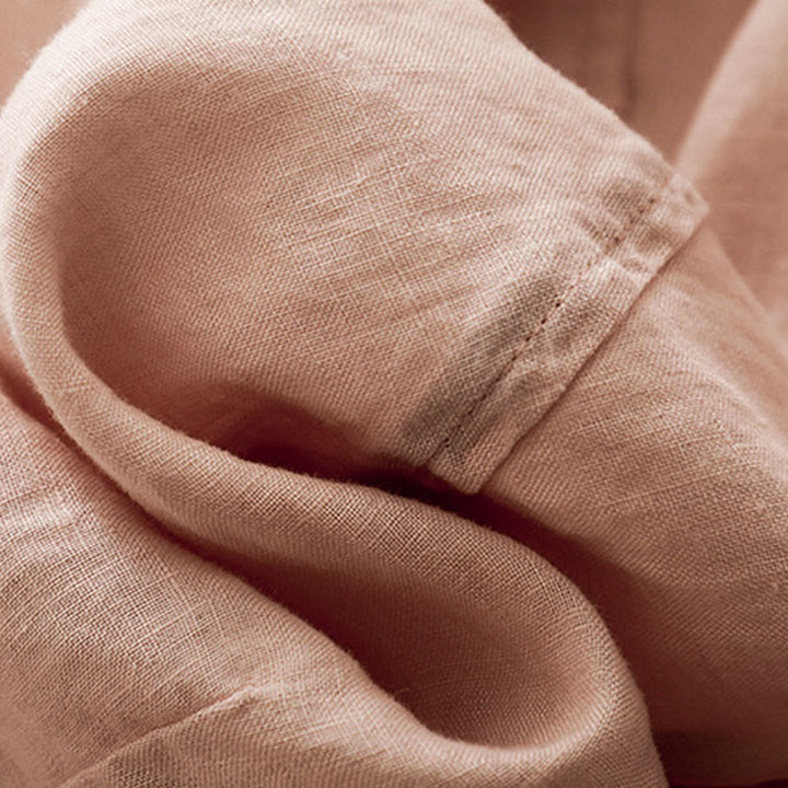 Buddha Stonesカジュアル 無地 クロップドパンツ レディース コットンリネン ハーレムパンツ ポケット付き - image 27