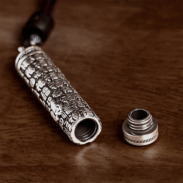 Buddha Stones 銅製フーキャラクタードラゴン柄バランスペンダントネックレス - image 7