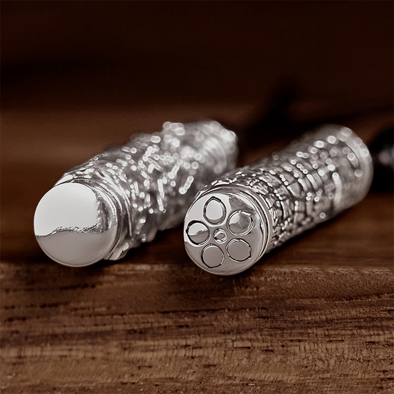 Buddha Stones 銅製フーキャラクタードラゴン柄バランスペンダントネックレス - image 12