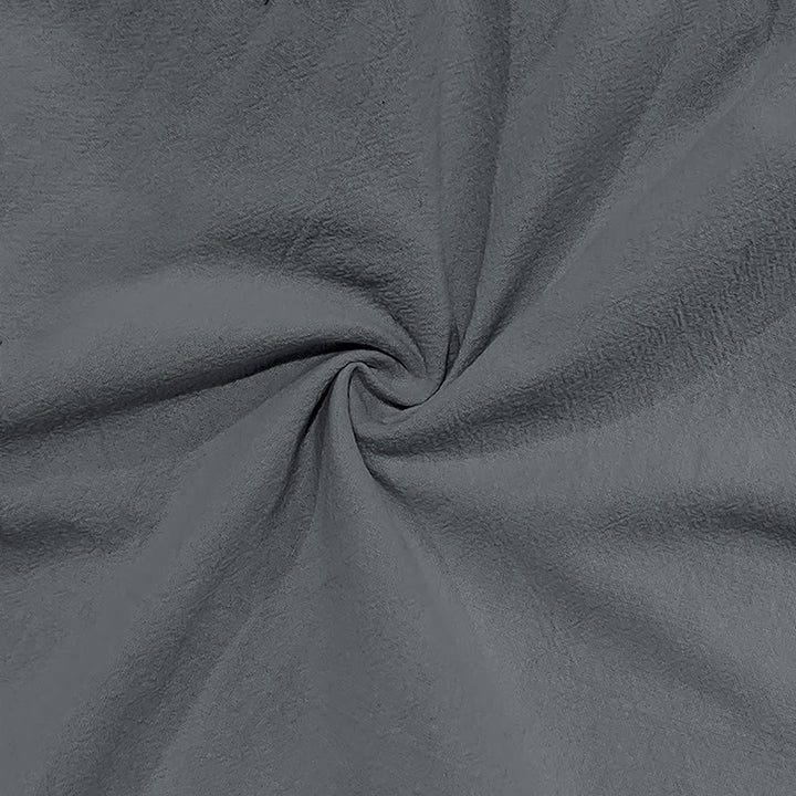 Buddha Stones無地リネン ドローストリング メンズ カーゴパンツ ポケット付き - image 20