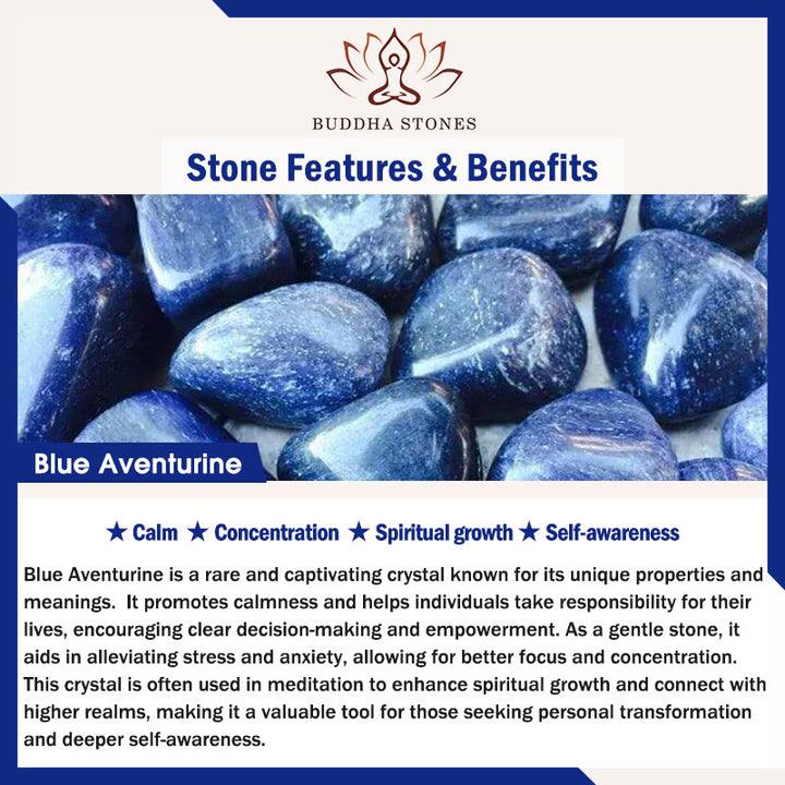Buddha Stonesカラーアベンチュリン平和のお守りチャームキュアブレスレット - image 8