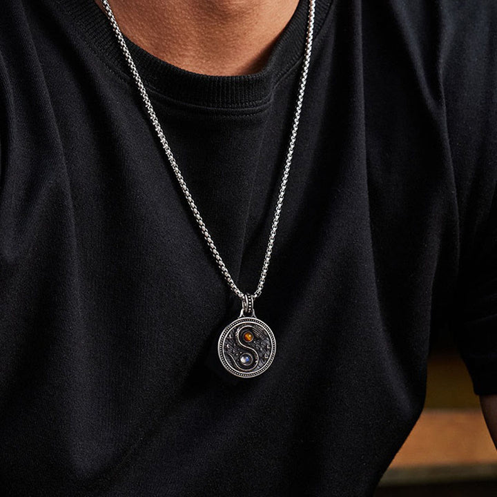 Buddha Stones蛇陰陽シンボル 銅製 富のネックレス ペンダント - image 13