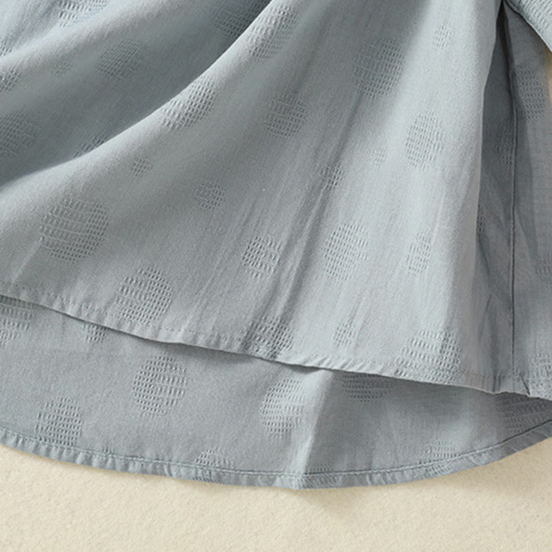 Buddha Stones 2点セット 無地 レディース 半袖シャツ ハーレムパンツ 瞑想服セット - image 5