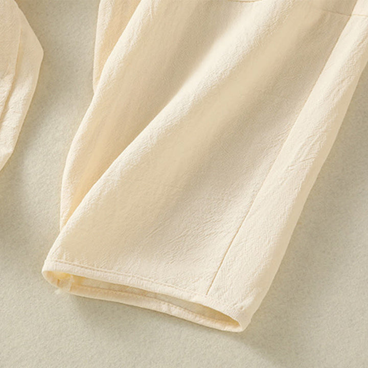 Buddha Stones 2点セット 無地 レディース 半袖シャツ ハーレムパンツ 瞑想服セット - image 14