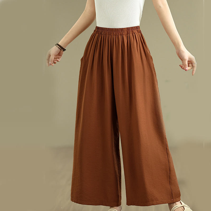 Buddha Stones 2点セット カジュアル レディース スタンドカラー シャツ ゆったりパンツ 瞑想服 セット - image 9