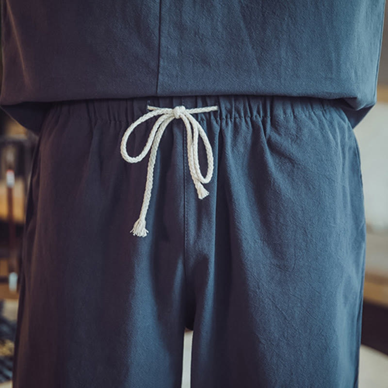 Buddha Stonesコットンシャツ 足首丈パンツ ポケット付き メンズ 瞑想用クロスセット 2点セット - image 46