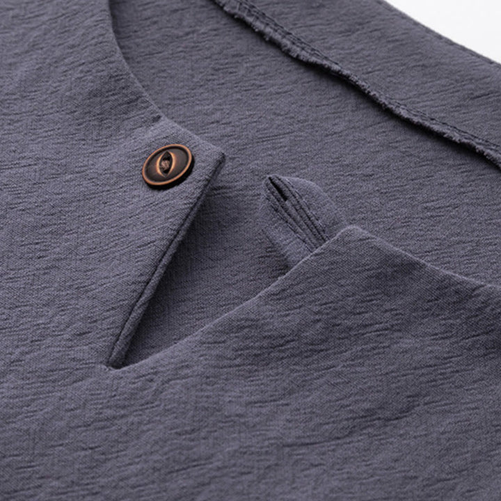 Buddha Stones2点セット 漢字鶴柄 コットンシャツパンツ ポケット付き メンズ 瞑想用布セット - image 21