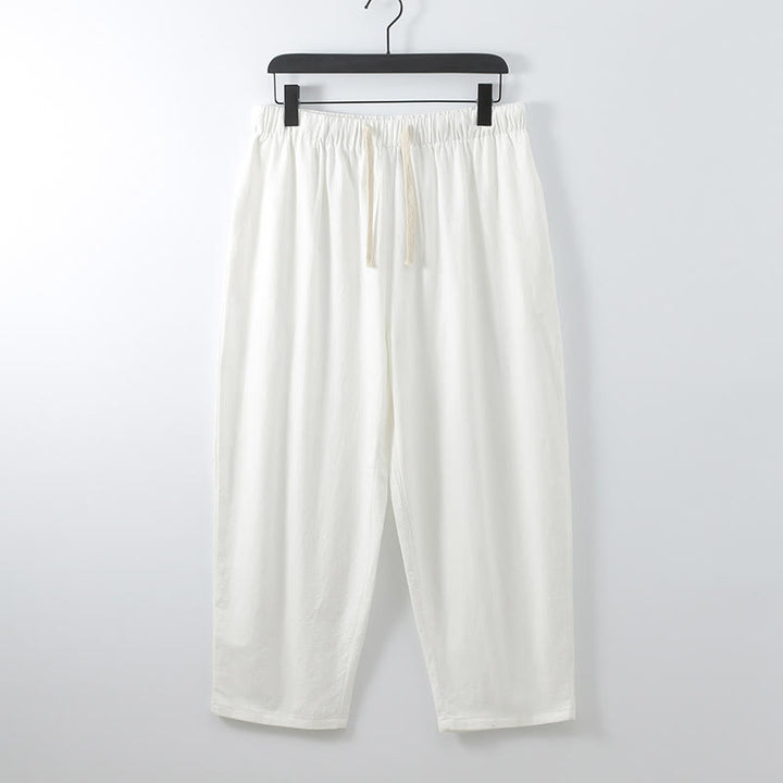 Buddha Stonesコットン着物 アンクル丈パンツ メンズ 瞑想用 布セット 2点セット - image 5