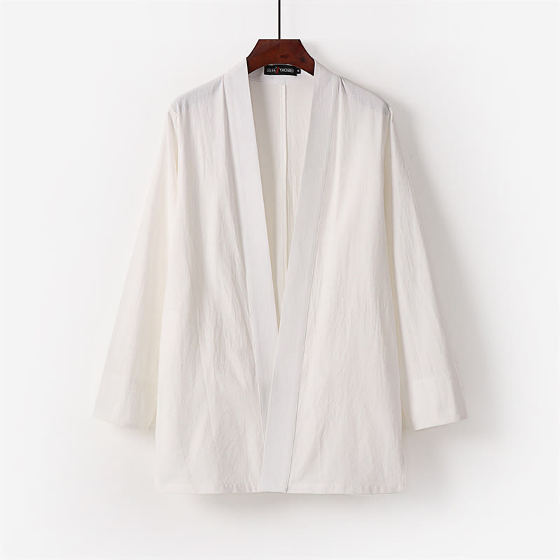 Buddha Stonesコットン着物 アンクル丈パンツ メンズ 瞑想用 布セット 2点セット - image 3