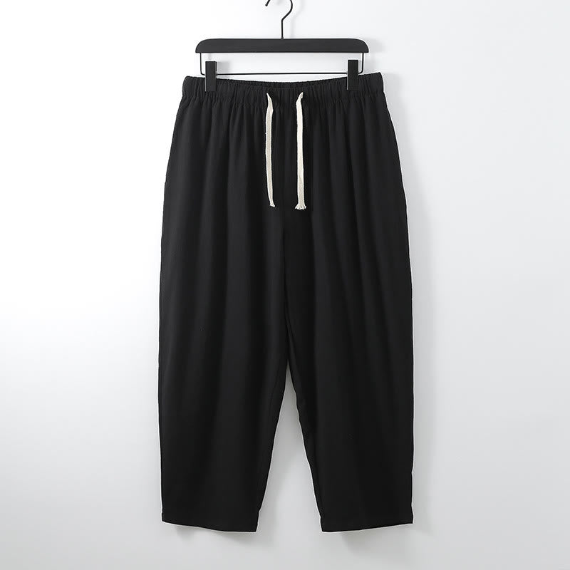 Buddha Stonesコットン着物 アンクル丈パンツ メンズ 瞑想用 布セット 2点セット - image 9