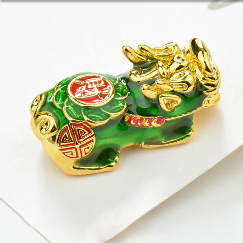 Buddha Stones風水 銅製PiXiu黒曜石 ビーズ開運財運ブレスレット - image 17