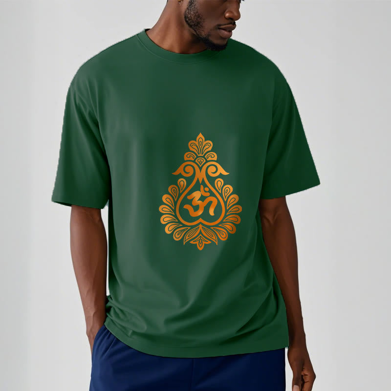 Buddha StonesひょうたんOMシンボルデザインTシャツ - image 10