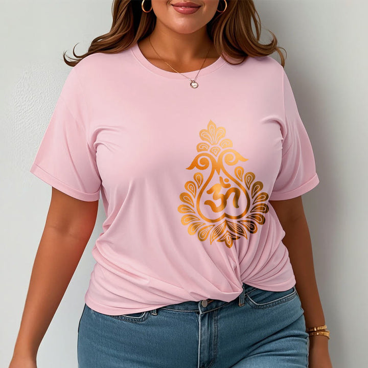 Buddha StonesひょうたんOMシンボルデザインTシャツ - image 17