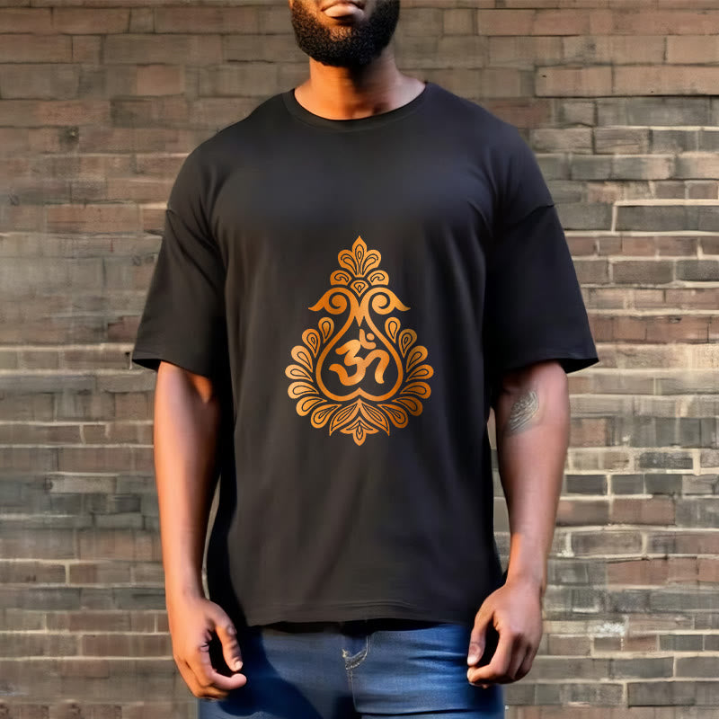 Buddha StonesひょうたんOMシンボルデザインTシャツ - image 7
