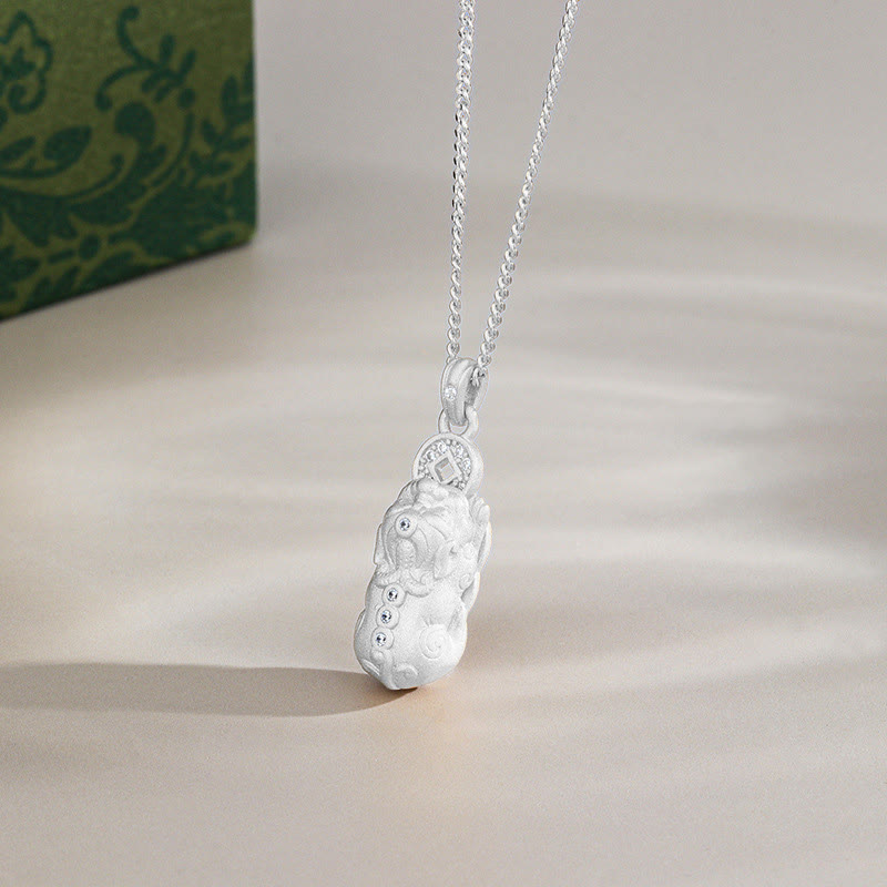 Buddha Stones925 スターリングシルバー ミニ 貔貅 ドルジェ ヴァジュラ 富のネックレス ペンダント - 銀 - PiXiu - image 12