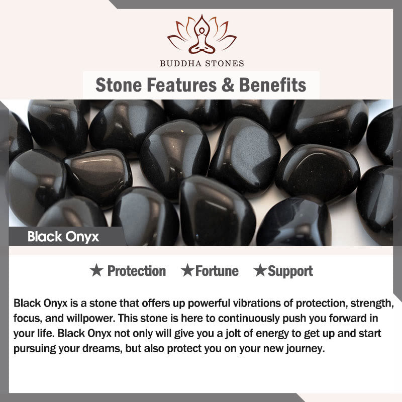 Buddha Stones 925スターリングシルバー 子猫チャーム 黒猫 天然ブラックオニキス守護ブレスレット - image 7