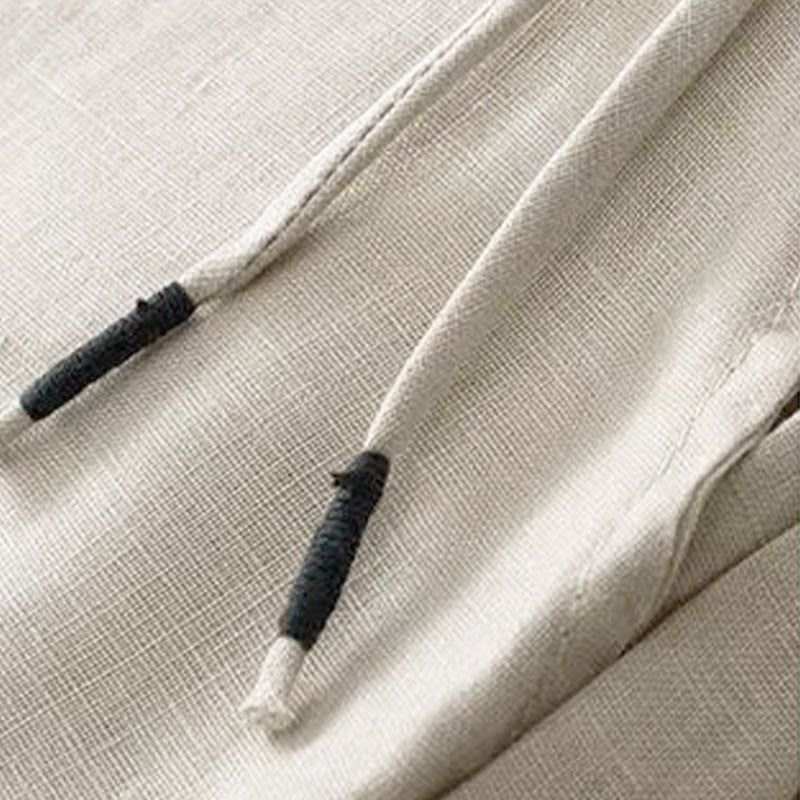 Buddha Stonesカジュアル 無地 ワンボタン レディース カプリ ワイドレッグ パンツ ポケット付き - image 21