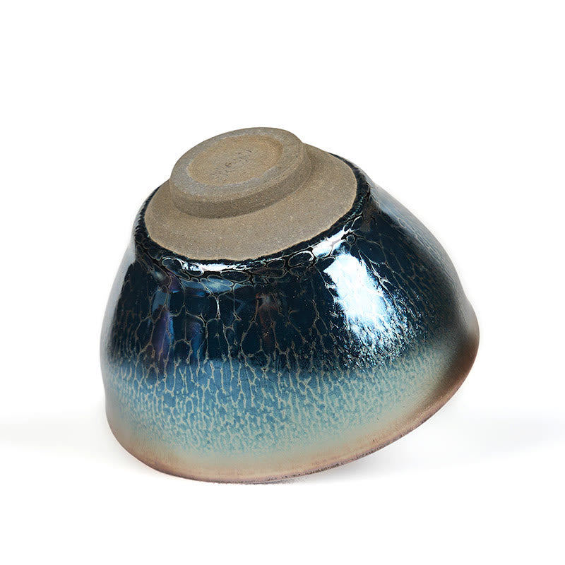 Buddha Stones手作り中国剣占蓮青陶器ティーカップカンフーティーカップ150ml - image 10