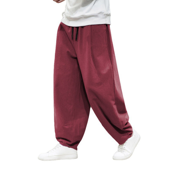 Buddha Stonesプレーン カジュアル ブルマー メンズ パンツ ポケット付き - image 9