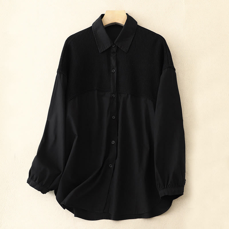 Buddha Stonesプレーンスタンドカラー レディース コットンコーデュロイジャケット - 黒 - US14、 UK/AU18、 EU46 (2XL) - image 5