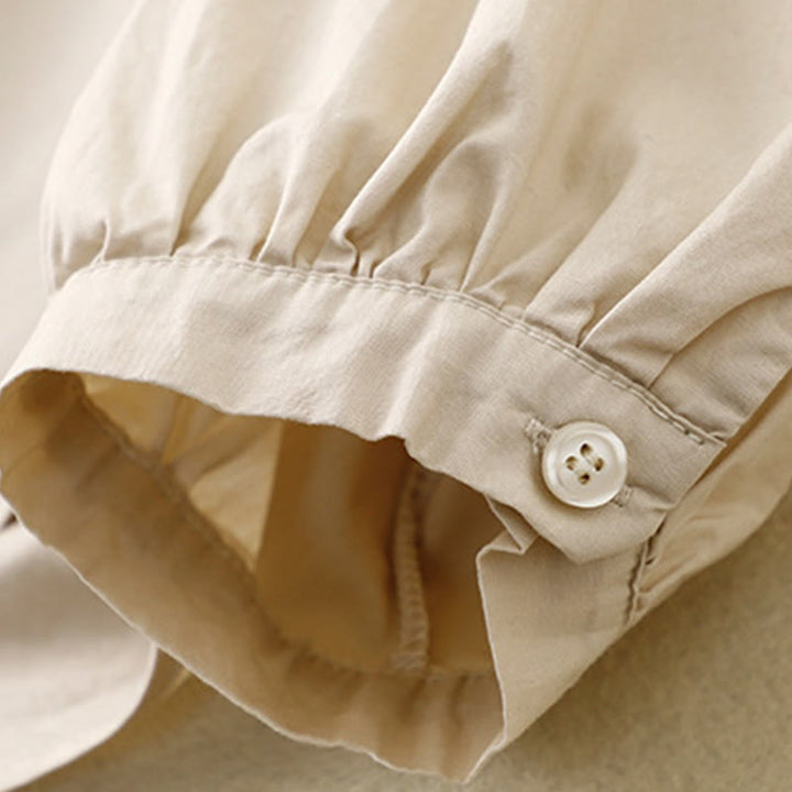 Buddha Stonesプレーンスタンドカラー レディース コットンコーデュロイジャケット - image 16
