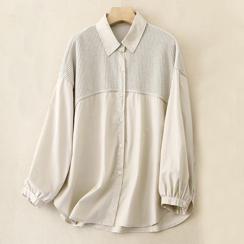 Buddha Stonesプレーンスタンドカラー レディース コットンコーデュロイジャケット - ベージュ - US14、 UK/AU18、 EU46 (2XL) - image 11