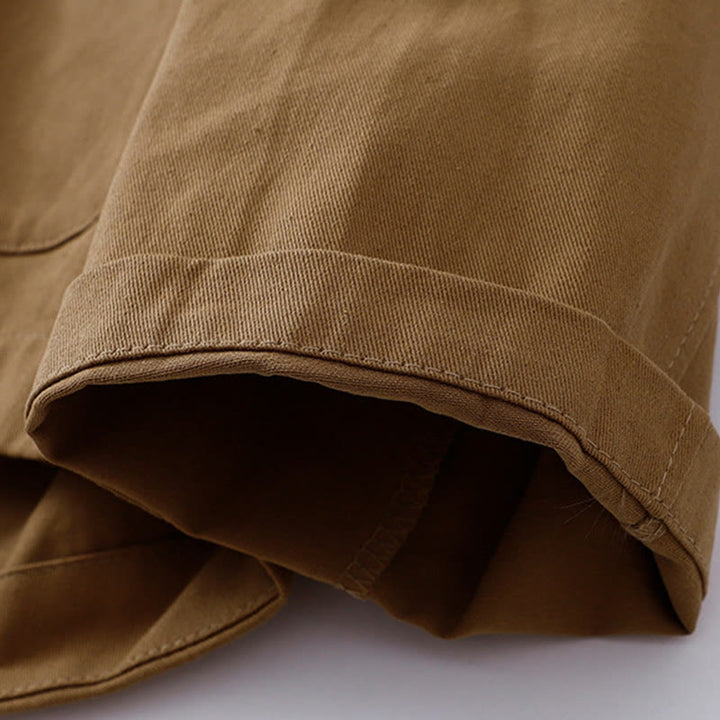 Buddha Stones無地 長袖 レディース コットンジャケット ポケット付き - image 4