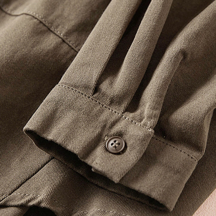 Buddha Stones秋 不規則なデザイン 長袖 レディース コットンリネン ラペルジャケット ポケット付き - image 19