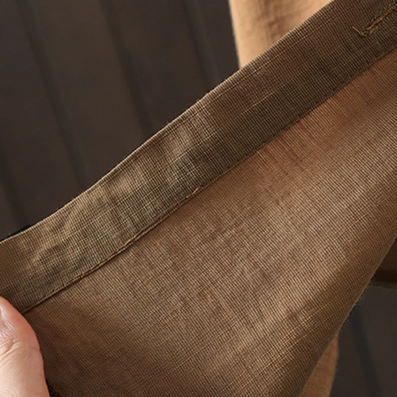 Buddha Stonesプレーンボタン レディース コットンコート ポケット付き - image 8