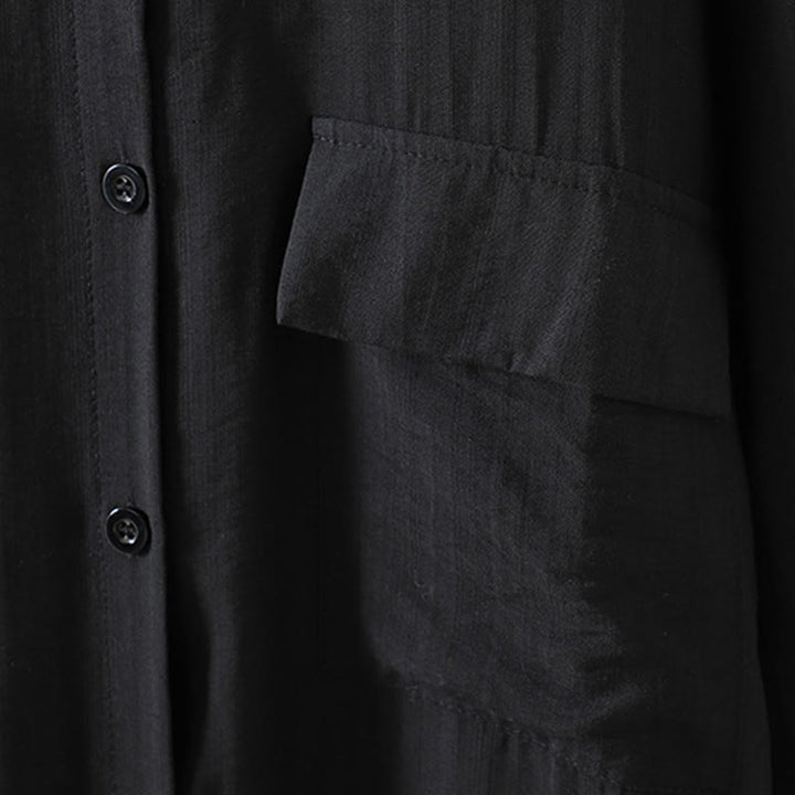 Buddha Stonesプレーンボタン レディース コットンコート ポケット付き - image 15