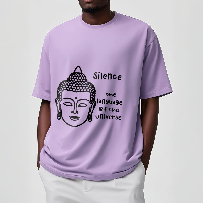 Buddha Stonesカジュアル 瞑想 仏陀頭柄 コットンTシャツ - image 18
