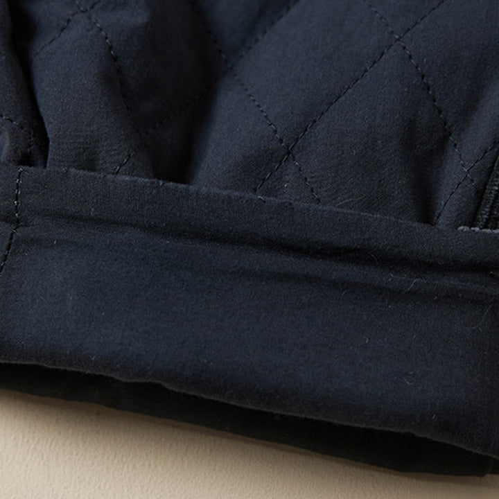 Buddha Stonesダイヤモンドキルティングデザイン サーマル レディース ハーレム コットンパンツ ポケット付き - image 8