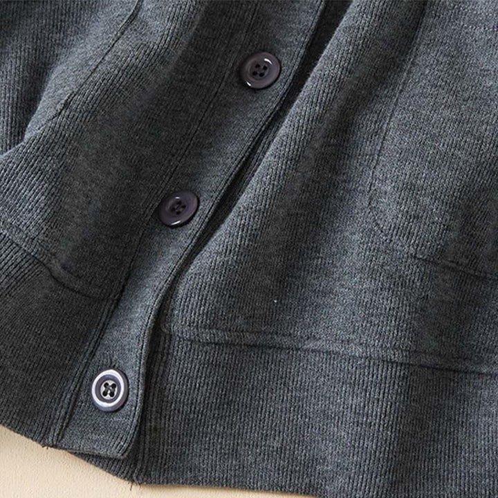 Buddha Stonesプレーンボタン レディース コットン フード付きジャケット ポケット付き - image 3