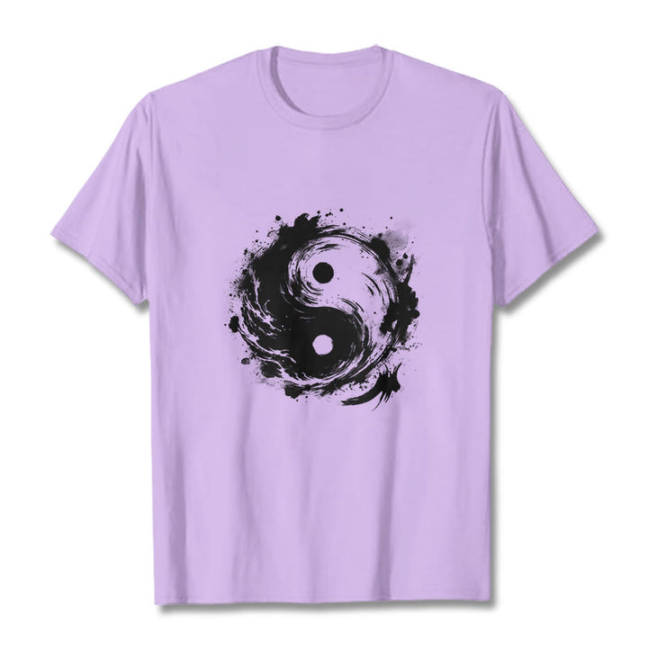 Buddha Stones陰陽バランスデザインTシャツ - 梅 - 2XL - image 17