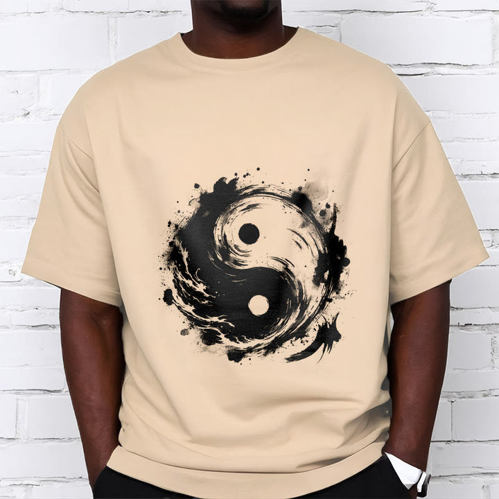 Buddha Stones陰陽バランスデザインTシャツ - image 10
