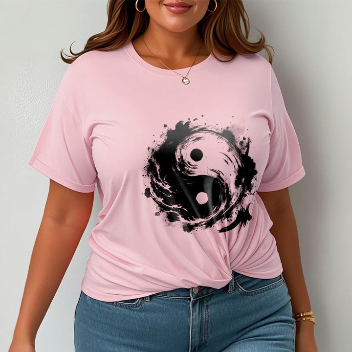 Buddha Stones陰陽バランスデザインTシャツ - image 14