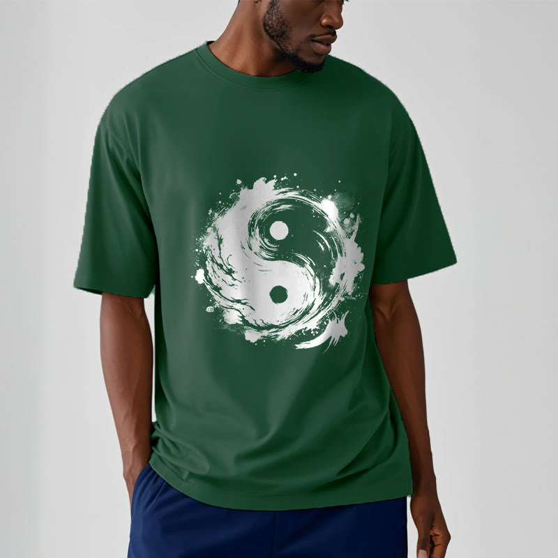 Buddha Stones陰陽バランスデザインTシャツ - image 12